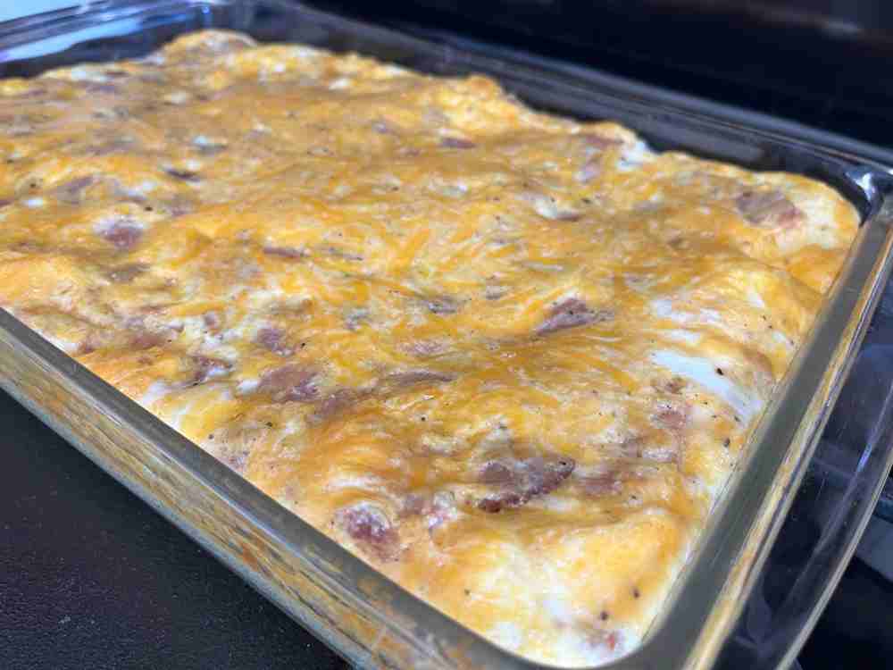 Ham and Cheese Breakfast Casserole