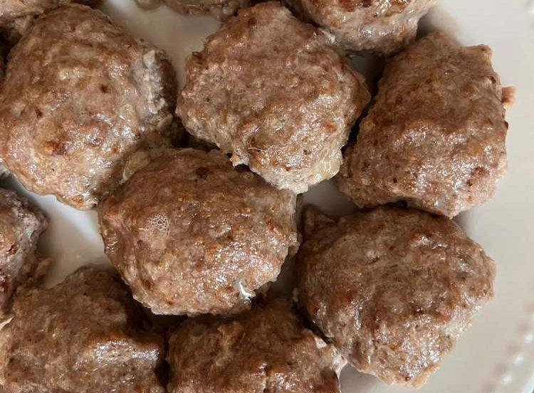 Baked Turkey Meatballs